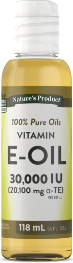 Vitamin E Oil, 30,000 IU, 4 fl oz (118 mL) Bottle