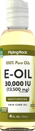 E vitamin bőrápoló-olaj, 30,000 IU, 4 fl oz (118 mL) Palack