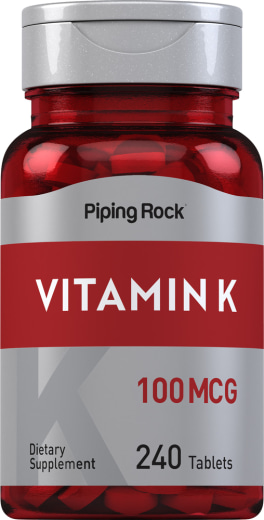 Vitamin K , 100 mcg, 240 Tablet