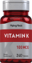 Vitamina K , 100 mcg, 240 Comprimidos