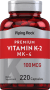 Vitamin K-2 with MK-4, 100 mcg, 220 Capsules