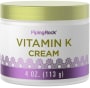 Crème à la vitamine K, 4 oz (113 g) Bocal
