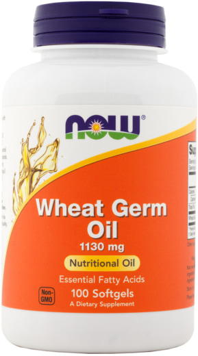 Wheat Germ Oil, 1130 mg, 100 Softgels