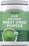 Pšenična trava v prahu (organska), 8 oz (227 g) Steklenica