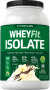 Proteína whey WheyFit Isolado (sabor natural de baunilha), 2 lb (908 g) Frasco