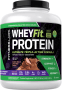 WheyFit-proteïne (natuurlijke chocolade), 5 lbs (2.268 kg) Fles