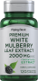 Extrakt aus weißen Maulbeerblättern , 2000 mg (pro Portion), 120 Kapseln mit schneller Freisetzung