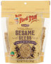 White Sesame Seeds, 10 oz Bag