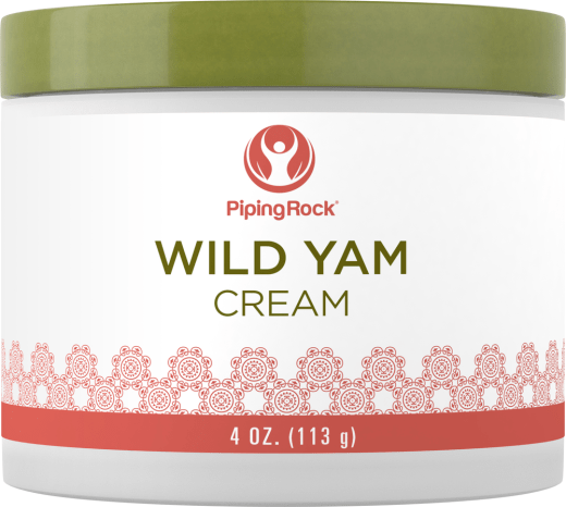 Wild Yam Cream, 4 oz (113 g) Glas