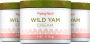 Wild Yam Cream, 4 oz (113 g) Glas, 3  Gläser