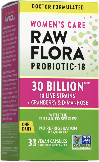 Women's Care Probiotic-18 30 Billion, 33 Capsule vegane