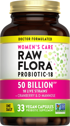Women's Care Probiotic-18 50 Billion, 33 Cápsulas veganas