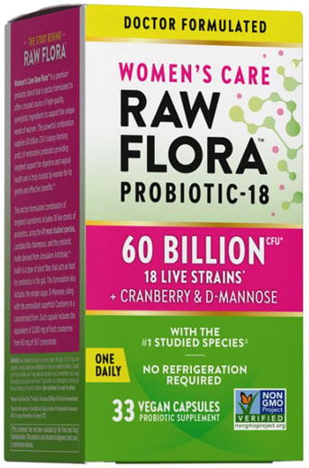 Women's Care Probiotic-18 60 Billion, 33 Cápsulas veganas