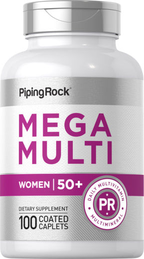 Women's Mega Multi 50 Plus, 100 Coated Caplets