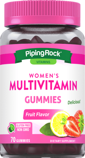 Multivitamine gummies voor vrouwen (natuurlijke fruitsmaak), 70 Gom
