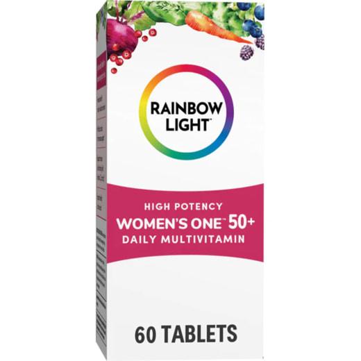 Women's One 50+ plus Real Food Nutrients, 60 Cegetariana Pastiglie