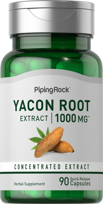 Yacon Root Extract, 1000 mg, 90 Quick Release Capsules