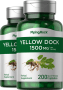 Yellow Dock, 1500 mg (por dose), 200 Cápsulas de Rápida Absorção, 2  Frascos