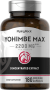 Super kôra Yohimbe Max 2200, 2200 mg (v jednej dávke), 180 Kapsule s rýchlym uvoľňovaním