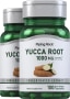 Yucca-Wurzel , 1000 mg (pro Portion), 100 Kapseln mit schneller Freisetzung, 2  Flaschen