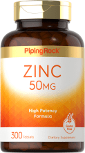 Zinc, 50 mg, 300 Tablets
