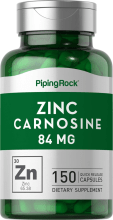 Zinc Carnosine, 84 mg, 150 Gélules à libération rapide