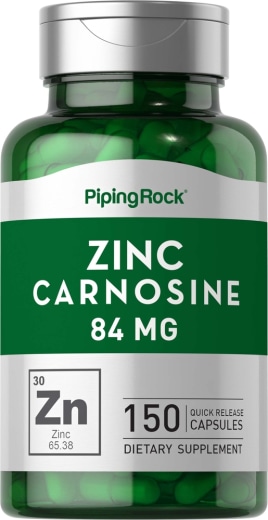 Zinc Carnosine, 84 mg, 150 Quick Release Capsules