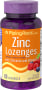 Pastilhas de zinco com equinácea e vitamina C (sabor a bagas natural), 60 Pastilhas