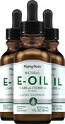 100%-os természetes E vitamin olaj  1 fl oz (30 mL) Cseppentőpalack