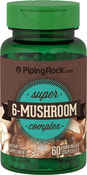 6 Mushroom Complex 60 Capsules