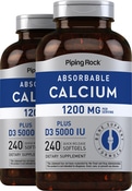 Absorbierbares Calcium 1.200 mg Plus D 5.000 IE (pro Portion)  240 Softgele mit schneller Freisetzung