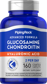 Glucosamine avancée Chondroïtine Acide Hyaluronique 160 Petits comprimés enrobés
