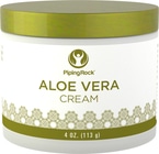Creme hidratante de Aloe Vera 4 oz (113 g) Boião