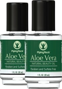 Aloe Vera Oil Pure Beauty Oil 2 Bottles x 1 fl oz (30 mL)