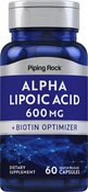 アルファ リポ酸 、ビオチン オプティマイザー配合、速放性製剤 60 速放性カプセル