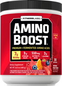Amino Boost BCAA-poeder (Natuurlijke fruitpunch) 16.9 oz (480 g) Fles