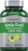 Amla Fruit (Indian Goosberry) 1000 mg (per serving) 120 Capsules