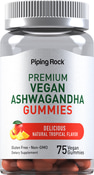 Jeli Getah Ashwagandha (Tropika Semula Jadi Lazat) 75 Gummy Vegan