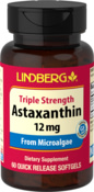 Astaxanthin (dreifache Wirkung) 60 Softgele mit schneller Freisetzung