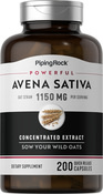 Avena Sativa Male Stamina Super Strength (Green Oat Grass), 1150 mg, 200 Quick Release Capsules
