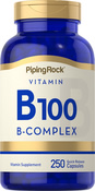 B-100-Vitamin-B-Komplex 250 Kapseln mit schneller Freisetzung