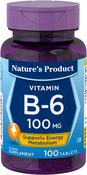 B-6 (Pyridoxine) , 100 mg, 100 Tablets