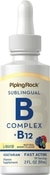 Vitamin B-12 v tekočini z B-kompleksom 2 fl oz (59 mL) Steklenička s kapalko