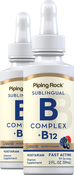 Nestemäinen B12ja B-vitamiinikompleksi 2 fl oz (59 mL) Pipettipullo