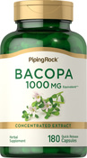Bacopa Monnieri, 1000 mg, 180 Quick Release Capsules