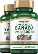 Banaba-extract (0,6 mg corosolzuur) 200 Snel afgevende capsules