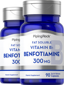 Benfotiamina (Vitamin B-1 Terlarutkan Lemak) 90 Kapsul Lepas Cepat