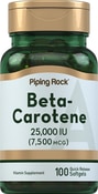 Beta-Caroteno (vitamina A ) 100 Cápsulas blandas de liberación rápida