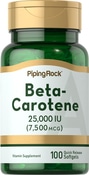 Beta-karoten (Vitamin A ) 100 Hurtigvirkende myke geleer