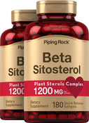 Beta Sitosterol, 1200 mg (per serving), 180 Quick Release Softgels, 2  Bottles